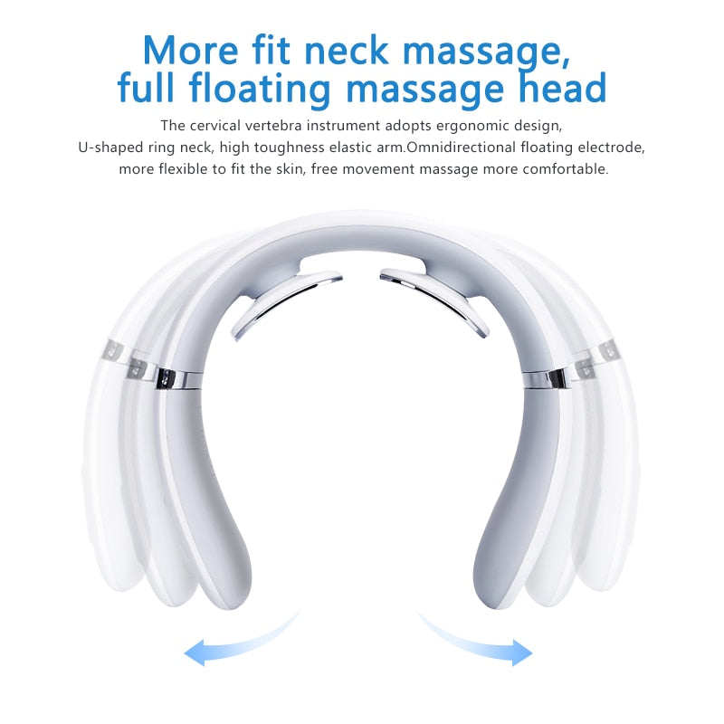 Smart neck massager